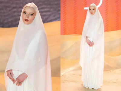 Anya Taylor-Joy’s nun-like appearance in Dior dress is breaking the internet