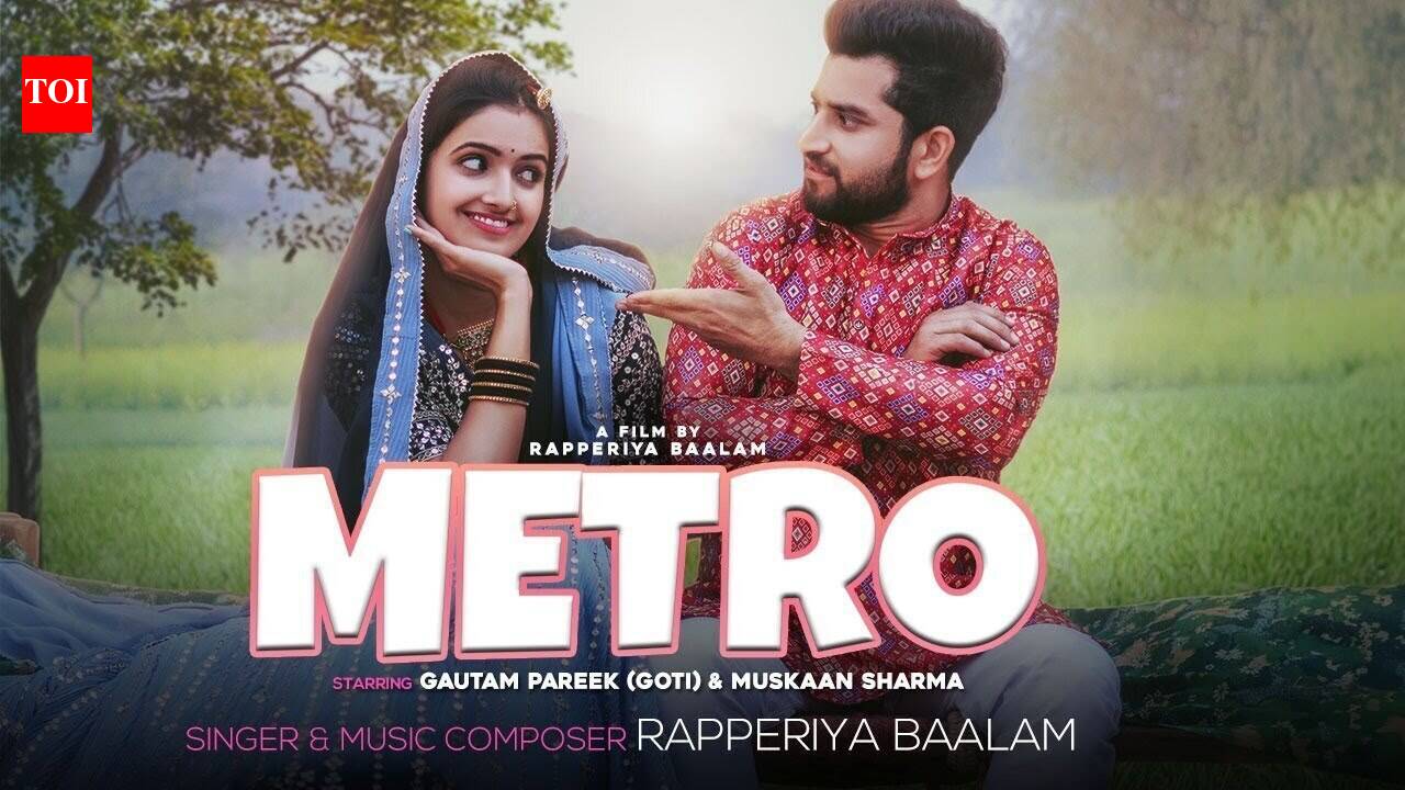 Check Out The Latest Haryanvi Music Video Song For Metro By Rapperiya ...