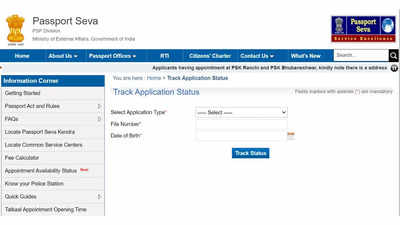 Track Passport Application Status: Steps for checking passport application status via official website, mPassport Seva app, toll-free numbers, and more
