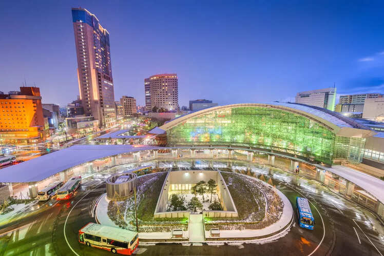 Kanazawa Station, Kanazawa, Japan