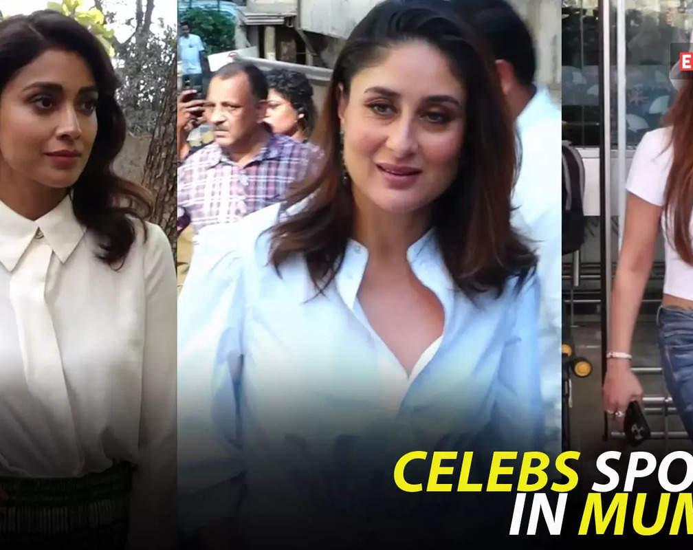 
#CelebrityEvenings: From Kareena Kapoor to Shriya Saran, Bollywood celebs spotted in Mumbai

