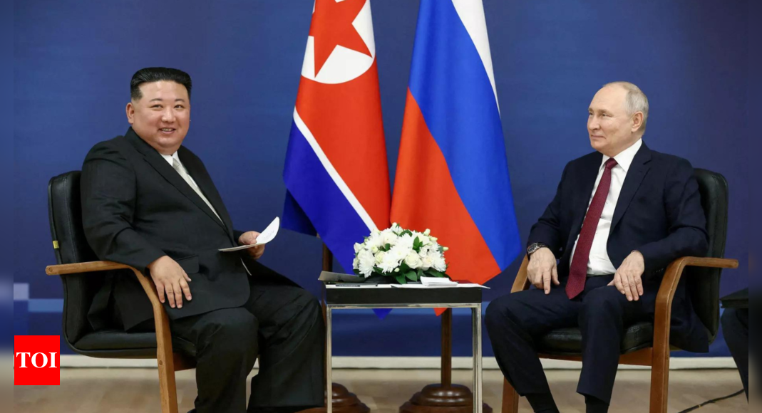 Putin gifts Russian-made car to North Korean leader Kim Jong Un | World News – Times of India