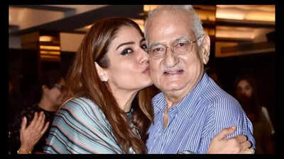 Raveena Tandon honors her father's cinematic legacy as Mumbai chowk gets renamed after Ravi Tandon