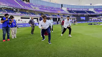 Watch: Fun, banter and a sprint race between Shoaib Akhtar & Harbhajan Singh