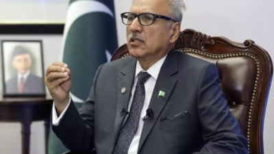 Pakistan President Alvi regrets expulsion of 'competent people' from politics