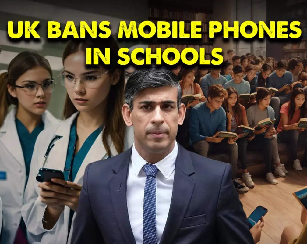 
UK Prime Minister Sunak Implements Nationwide Ban on Mobile Phones in Schools
