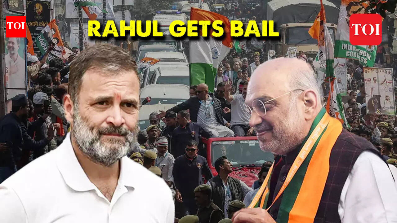 Rahul Gandhi Granted Bail in Defamation Case Following Brief Custody in ...