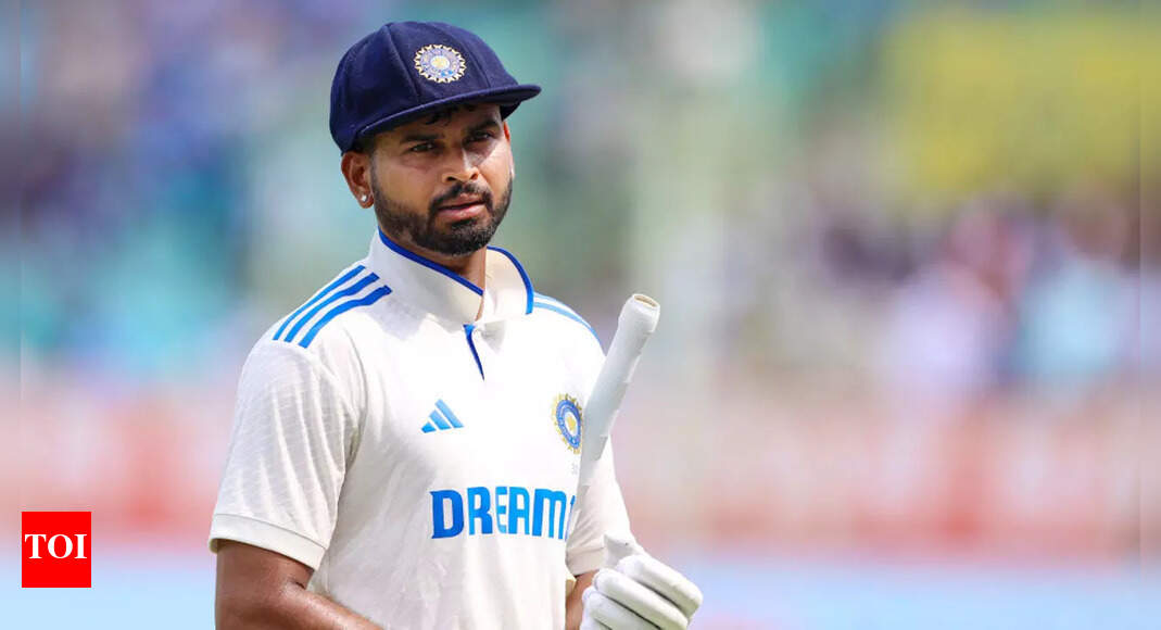 Shreyas Iyer to miss Mumbai’s Ranji Trophy quarter-final clash vs Baroda due to back trouble | Cricket News – Times of India