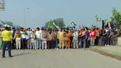 Shambhu farmers gear to break Haryana barricades with earth moving machines, police say prepared to tackle