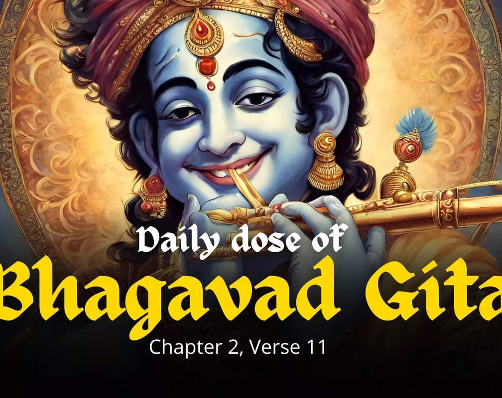 
Transcending Grief: Krishna's Divine Message in Bhagavad Gita's Chapter 2, Verse 11
