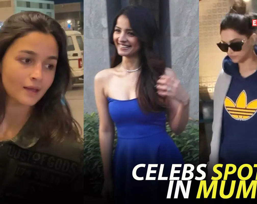 
#CelebrityEvenings: From Alia Bhatt to Deepika Padukone, Bollywood celebs spotted in Mumbai
