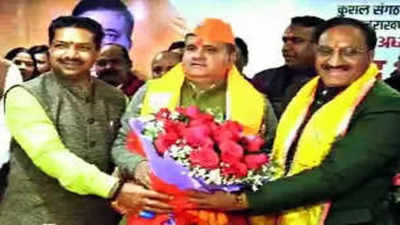 State BJP chief Mahendra Bhatt wins RS election unopposed