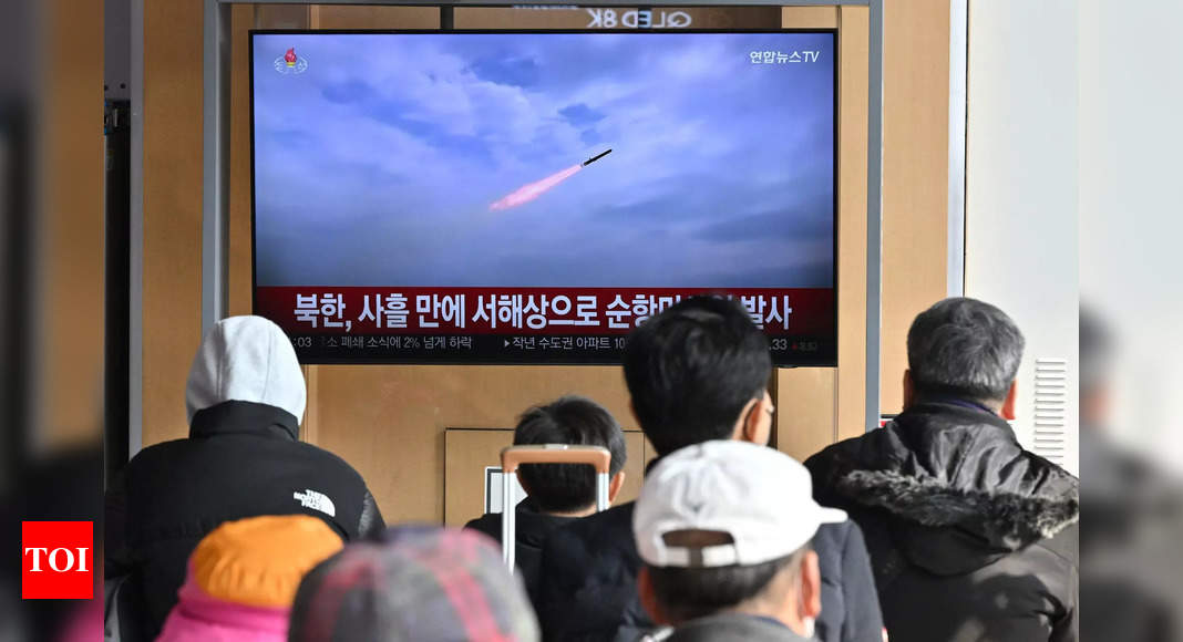 North Korean missile made with US and European parts | World News – Times of India