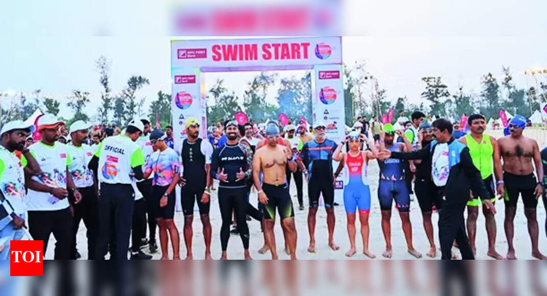 Mangaluru Triathlon: Tim Tim Sharma and Adarsh MS Win Mangaluru ...