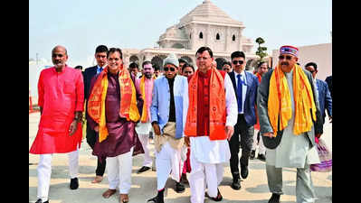 In Ayodhya, Dhami, mins seek land for guesthouse