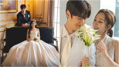 Park Min Young and Na In Woo look stunning in wedding photoshoot from 'Marry My Husband'