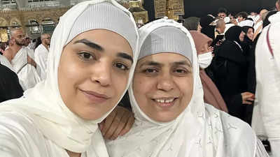 Kundali Bhagya's Anjum Fakih is delighted to perform Umrah with her mother at Mecca