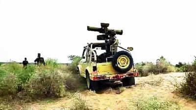 Anti-tank missile tested at Pokhran firing range