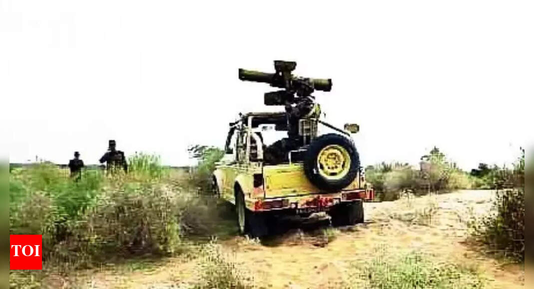 Anti-Tank Missile: Indian Army Successfully Tests Anti-Tank Missiles at ...
