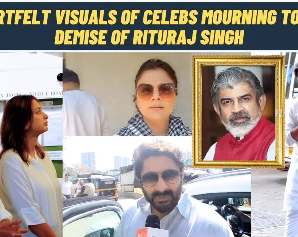 
Nakuul Mehta, Hiten Tejwani & others pay the last-respects to late-actor Rituraj Singh
