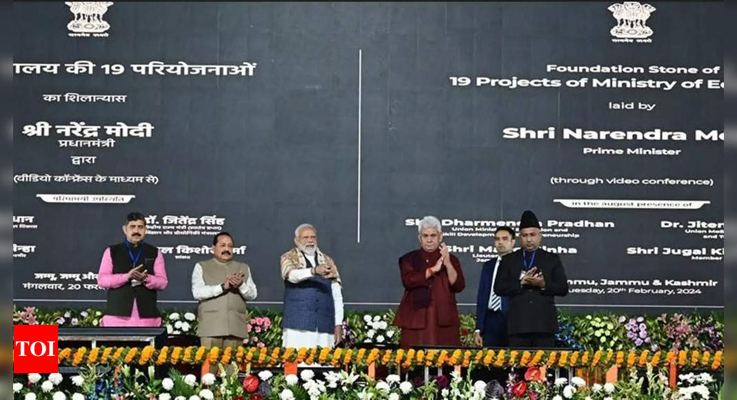 Monumental Inauguration of IIM Jammu Campus by PM Narendra Modi Ji |