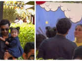 Ranbir brings Raha to Jeh's birthday party: PICS