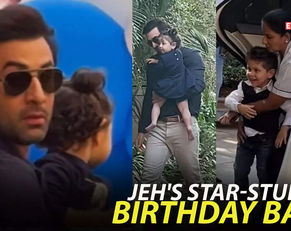 
Kareena Kapoor-Saif Ali Khan's kid Jeh's birthday bash: Ranbir and Raha take the centerstage
