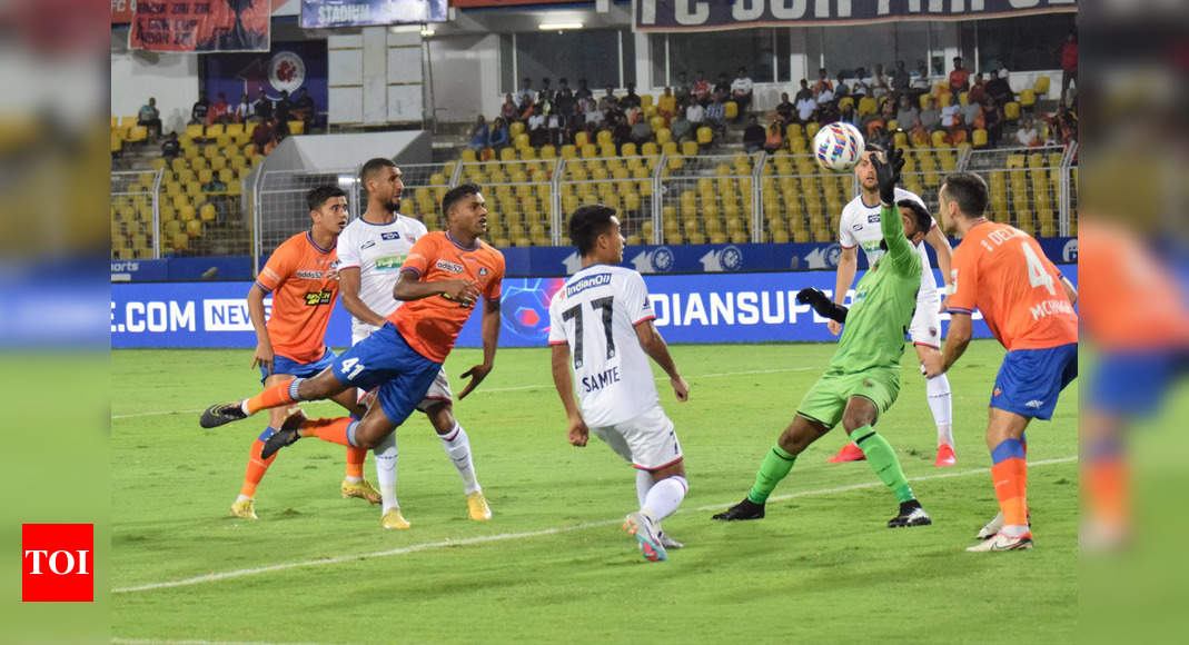 Isl Fc Goa Lose Grip Over Title Race After Northeast Hand Another Defeat Goa News Times Of