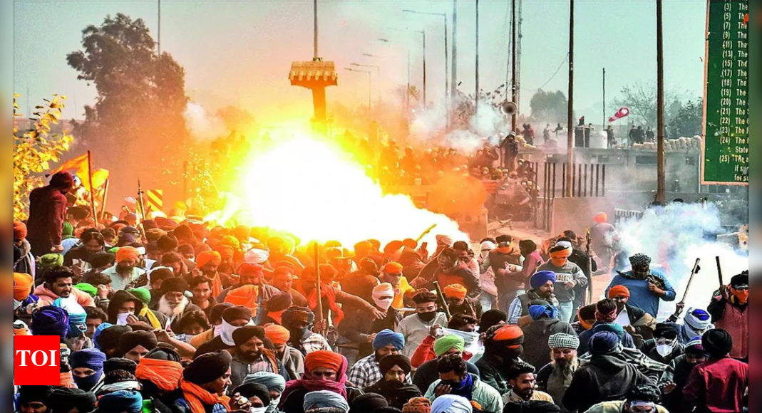Farmer’s protest: Haryana government extends internet suspension in seven districts till February 23 | India News – Times of India