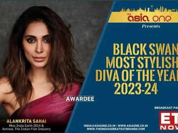 Alankrita Sahai bags the 'Black Swan Most Stylish Diva Of The Year' Award
