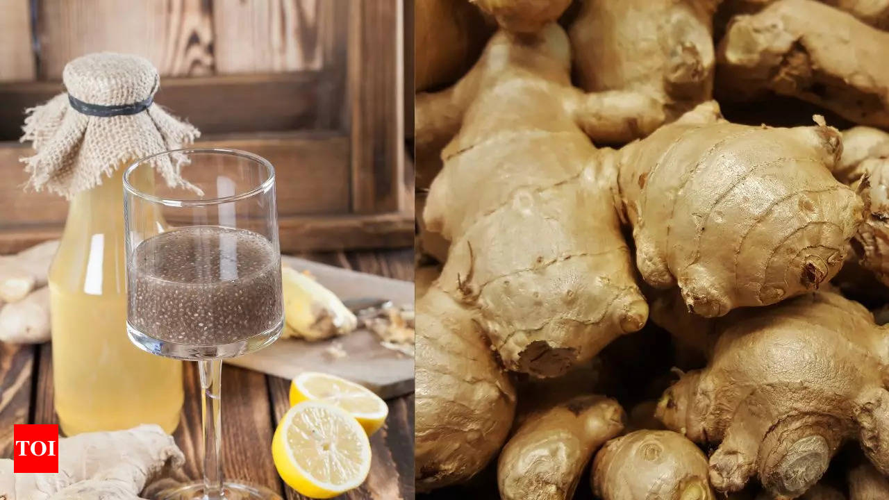 How drinking Ginger Chia water can melt belly fat? | - Times of India