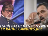 Amitabh Bachchan drops cryptic note following Rahul Gandhi's controversial remarks against him; says 'Time for flexibility of the mind'