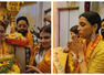 Mannara seeks blessings at Siddhivinayak temple