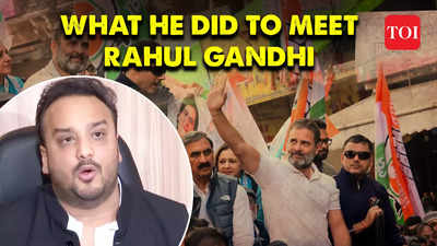 “First lose 10 Kgs…” Ex-IYC leader allegedly 'body shamed' when he wanted to meet Rahul Gandhi