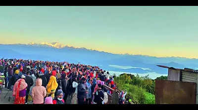 ‘Water shortage, concrete & plastic choking sunrise point of Darjeeling’