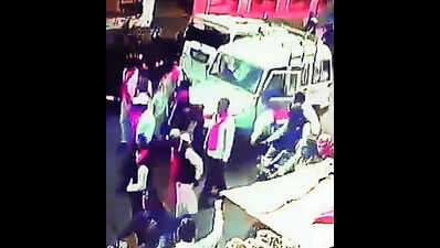 Car Hits Procession: Car hits procession after driver suffers ...