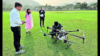 India’s largest drone pilot training facility at IIT-Guwahati