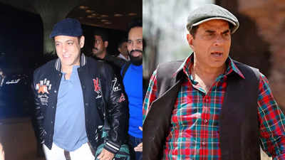 Salman Khan’s new vintage look at the airport with a cap steals the show, netizens say, ‘he’s looking like Dharmendra’