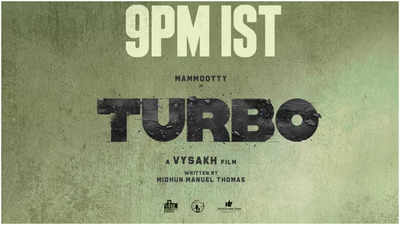 Mammootty's 'Turbo' to unveil its new second-look poster on THIS date