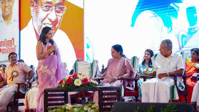 ​Aishwarya Lekshmi participates in Nava Kerala Sthree Sadas; says, ‘Maybe one day our state will also boast of having the happiest women in the country'
