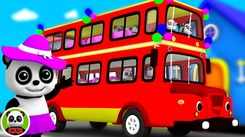 English Nursery Rhymes: Kids Video Song in English 'Wheels on the Bus'