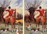 Optical Illusion: Can you find the hidden fox in this hunting scene?