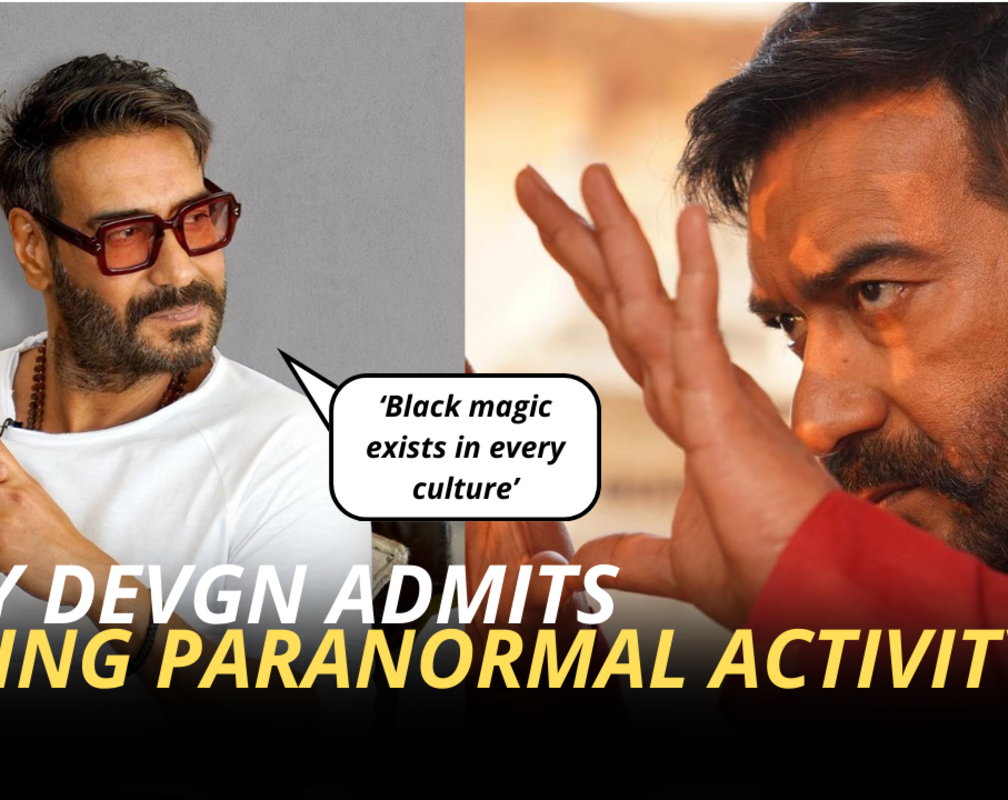 
Ajay Devgn opens up about experiencing paranormal activity in real life; says 'I believe in the idea of evil eye'
