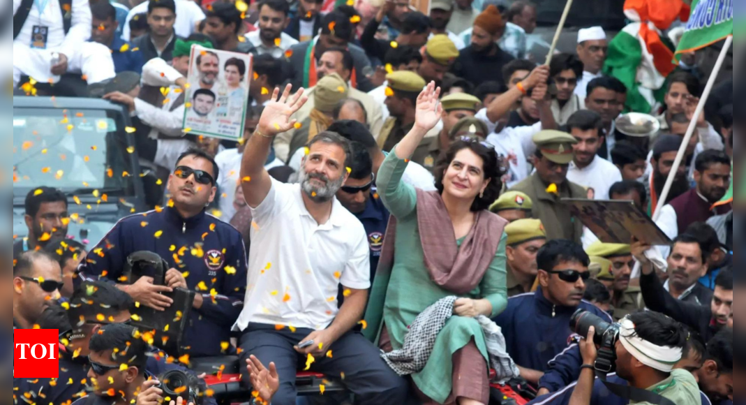 Rahul Gandhi accuses PM Modi of diverting attention while Adani loots ...