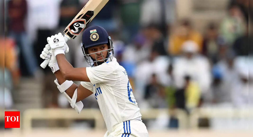 Yashasvi Jaiswal breaks Virender Sehwag’s record for sixes | Cricket News – Times of India
