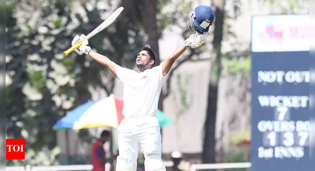 Mumbai lead Baroda by 257 runs after Musheer Khan's double hundred in Ranji Trophy quarterfinal
