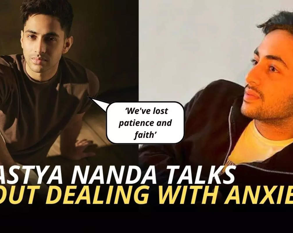 
Amitabh Bachchan's grandson Agasyta Nanda reveals he used to feel a lot of anxiety; says ' I went through a really bad phase'
