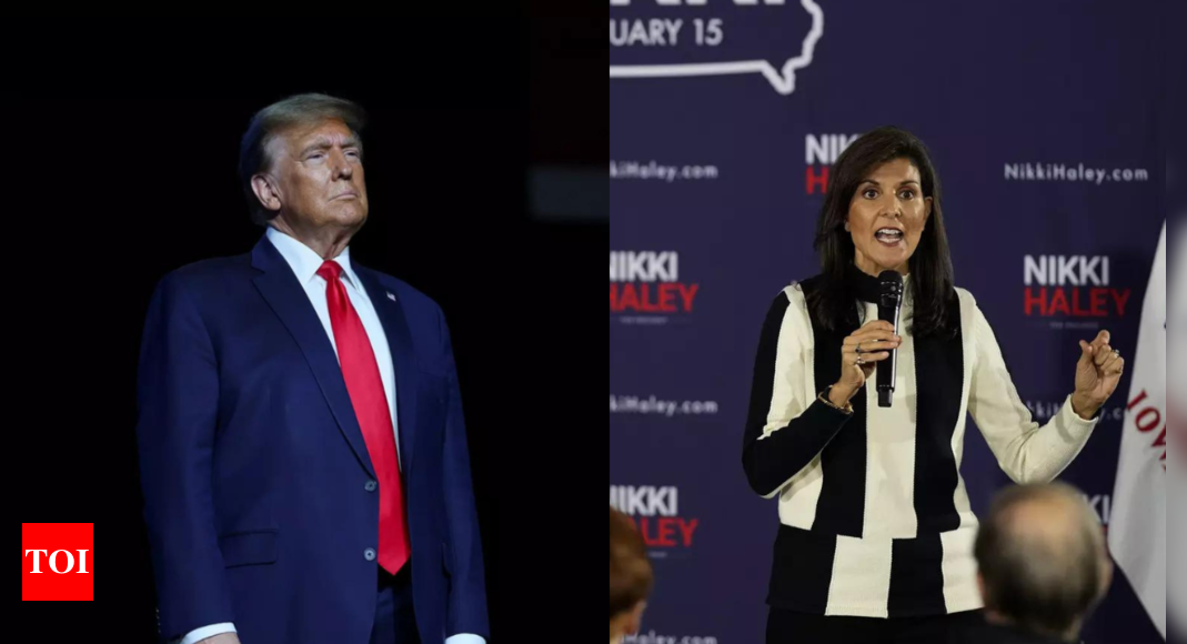 Trump expected to triumph over Haley in South Carolina’s Republican primary | World News – Times of India