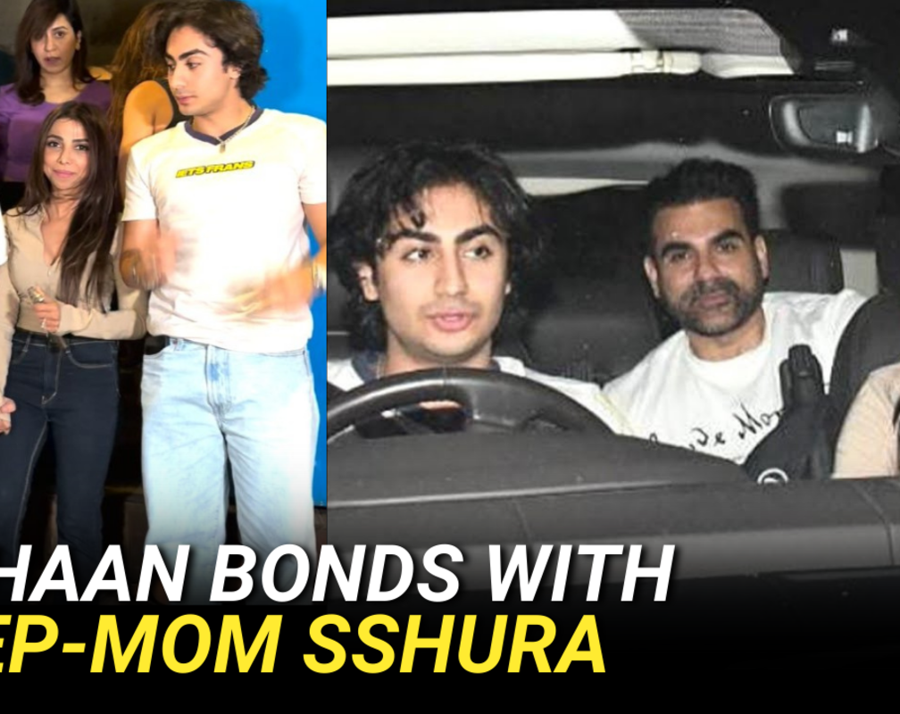 
Arhaan Khan, step-mom Sshura Khan & dad Arbaaz Khan snapped after a dinner date
