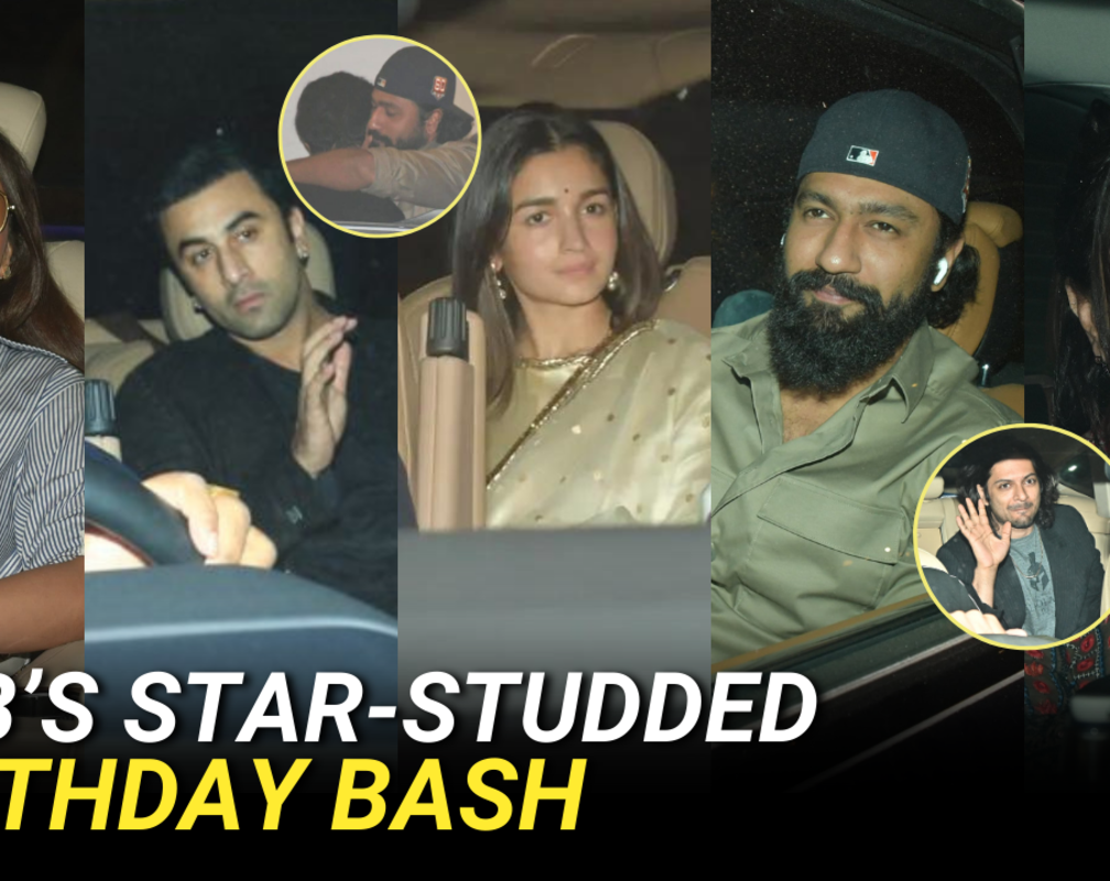 
Sanjay Leela Bhansali birthday bash: Ranbir Kapoor, Alia Bhatt, Vicky Kaushal & more celebs attend
